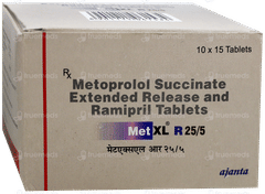 Met Xl R 25/5 Tablet 15
